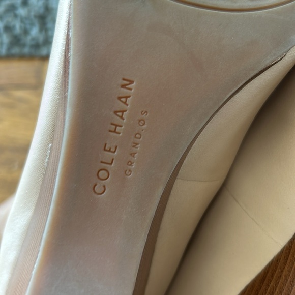 Cole Haan Nude Wedges - Picture 11 of 14